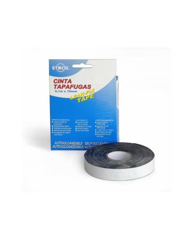 comprar Tapa Fugas Autovulcanizable Rollo 9 M X 19 Mm En Estuche Gymcol de GYMCOL - Reparadores Fontaneria comprar Tapa Fugas Autovulcanizable Rollo 9 M X 19 Mm En Estuche Gymcol de GYMCOL - Reparadores Fontaneria