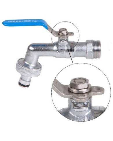 comprar Válvula esfera para manguera Rarid-Ge palanca inox 1/2" x 3/4" PN 16 Paso total. 3060 04 Genebre de GENEBRE - Grifos y válvulas comprar Válvula esfera para manguera Rarid-Ge palanca inox 1/2" x 3/4" PN 16 Paso total. 3060 04 Genebre de GENEBRE - Grifos y válvulas