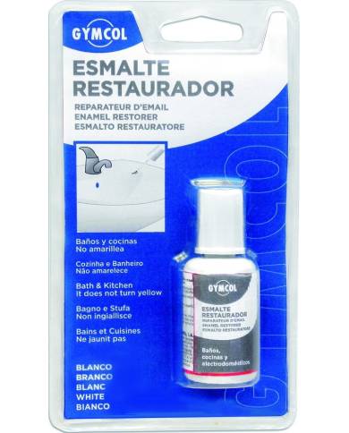 comprar Restaurador cerámica 20ml. Bote con pincel. Gymcol de GYMCOL - Complementos de baño