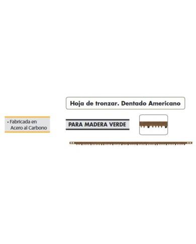 comprar Hoja de sierra dentado americano para madera verde. Para arco de tronzar de 700mm 30". Alyco de ALYCO-HR - Sierras y serruchos comprar Hoja de sierra dentado americano para madera verde. Para arco de tronzar de 700mm 30". Alyco de ALYCO-HR - Sierras y serruchos