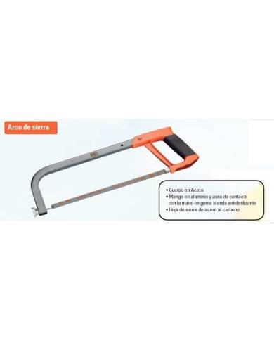 comprar Arco de sierra cuerpo de aluminio para metal 300mm. Alyco Orange de ALYCO-HR - Sierras y serruchos comprar Arco de sierra cuerpo de aluminio para metal 300mm. Alyco Orange de ALYCO-HR - Sierras y serruchos