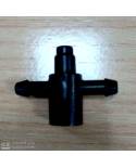 Derivación gotero 1 salida para manguera por gotero Ø14X16. Hidra