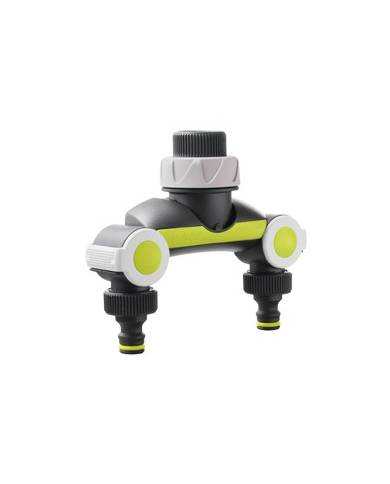 comprar Toma grifo salida doble para manguera. GF Garden de GF-MANGUERAS - Adaptadores y conectores comprar Toma grifo salida doble para manguera. GF Garden de GF-MANGUERAS - Adaptadores y conectores