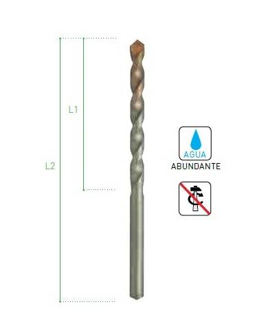 comprar Broca especial porcelánico 6x100mm. Mussol de MUSSOL - Brocas Y Coronas comprar Broca especial porcelánico 6x100mm. Mussol de MUSSOL - Brocas Y Coronas