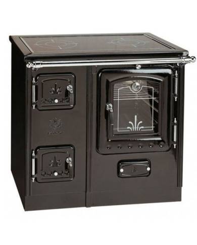 comprar Cocina de leña Lis-7T cromada cerrada, Lacunza. REF.Lis-7 T-Crom.P/C.H/I.S/V de LACUNZA - Cocinas