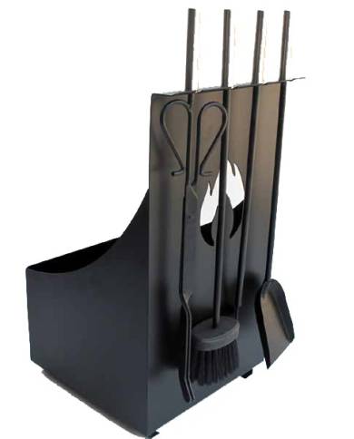 comprar Conjunto leñero + accesorios chimenea. CL02020 Igno de BELA-ARTE - Acesorios chimeneas comprar Conjunto leñero + accesorios chimenea. CL02020 Igno de BELA-ARTE - Acesorios chimeneas