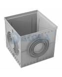 Arqueta monolítica PP 40x40cm gris POZ01-1374S Dakota