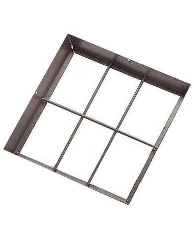 comprar Tapa de registro rellenable reforzada 40x40 cm de DURHER - Tapas rellenables comprar Tapa de registro rellenable reforzada 40x40 cm de DURHER - Tapas rellenables