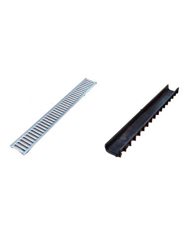 comprar Canal + Rejilla HSB 100 - Canal PP HSB 100x50 + Rejilla HSB 100 A-15 galvanizada - Hydrafix de HYDRAFIX - Canal Pvc Pp comprar Canal + Rejilla HSB 100 - Canal PP HSB 100x50 + Rejilla HSB 100 A-15 galvanizada - Hydrafix de HYDRAFIX - Canal Pvc Pp