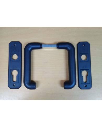 comprar Juego manilla con 2 embellecedores para puerta trastero. Puertas Alvarez de Puertas Alvarez - Puertas trastero comprar Juego manilla con 2 embellecedores para puerta trastero. Puertas Alvarez de Puertas Alvarez - Puertas trastero