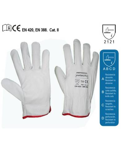 comprar Par de Guantes de flor vacuno reforzado de libre - Guantes