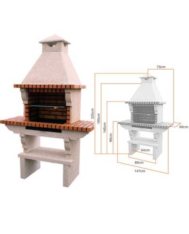 comprar Barbacoa / churrasquera con parrilla 60x38cm Ref.103 Casa santos de CASA-SANTOS - Barbacoas comprar Barbacoa / churrasquera con parrilla 60x38cm Ref.103 Casa santos de CASA-SANTOS - Barbacoas