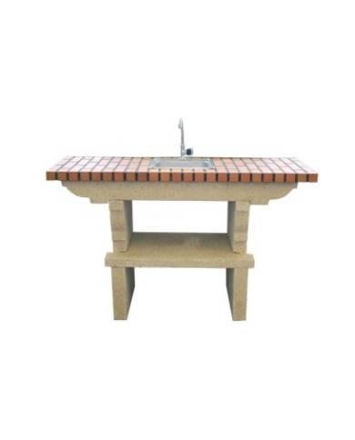 comprar Mesa barbacoa con grifo 140x60x90cm. Ref.131 Casa santos de CASA-SANTOS - Barbacoas comprar Mesa barbacoa con grifo 140x60x90cm. Ref.131 Casa santos de CASA-SANTOS - Barbacoas