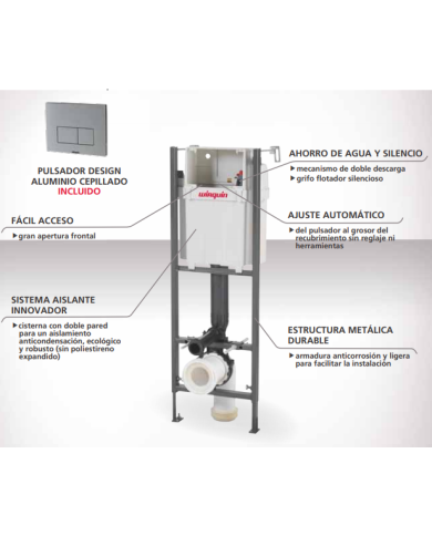 comprar Bastidor Inito para cisterna empotrada completa Wirquin de WIRQUIN - Complementos de baño comprar Bastidor Inito para cisterna empotrada completa Wirquin de WIRQUIN - Complementos de baño