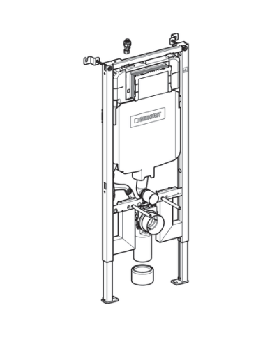 comprar Bastidor / Cisterna empotrada Geberit Duofix Sigma 8cm. Altura 114cm. R.791.00. Geberit de GEBERIT - Complementos de baño comprar Bastidor / Cisterna empotrada Geberit Duofix Sigma 8cm. Altura 114cm. R.791.00. Geberit de GEBERIT - Complementos de baño