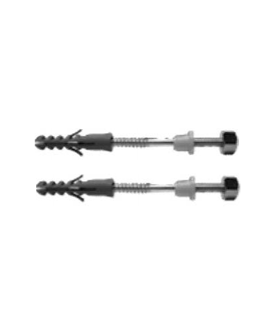 comprar Juego 2 Tornillos Fijación Inodoro-Bide 5x75 Latón de MEVAL - Complementos de baño