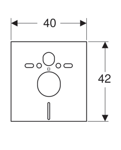 comprar Junta De Insonorización Para Cisterna Empotrada Sigma 156.050 Geberit de GEBERIT - Complementos de baño