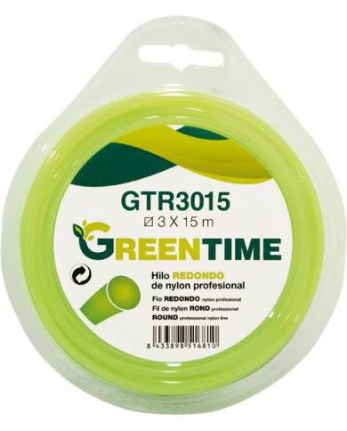 comprar Hilo de nylon redondo Ø1.6mm x 15m. GTR1615 Green Time de GREEN TIME - Accesorios y consumibles comprar Hilo de nylon redondo Ø1.6mm x 15m. GTR1615 Green Time de GREEN TIME - Accesorios y consumibles