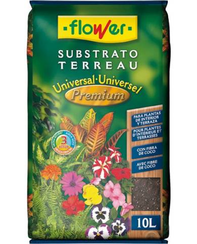 comprar Substrato Universal Premium. Bote de 10 litros. 4-80007 Flower de FLOWER - Cuidado plantas comprar Substrato Universal Premium. Bote de 10 litros. 4-80007 Flower de FLOWER - Cuidado plantas
