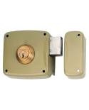 Cerradura sobreponer hierro esmaltado 5056-A/60I Lince