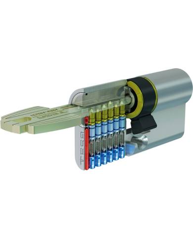 comprar Cilindro T60 30X40 Niquel con 5 llaves. T6553040N Tesa de TESA - Cilindros comprar Cilindro T60 30X40 Niquel con 5 llaves. T6553040N Tesa de TESA - Cilindros