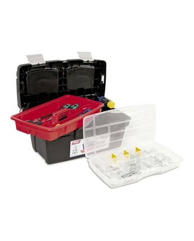 comprar Caja de herramientas con cierres metálicos, bandeja y estuche 500x295x270mm. Modelo 500-E. 134005-34 Tayg de TAYG - Cajas herramientas