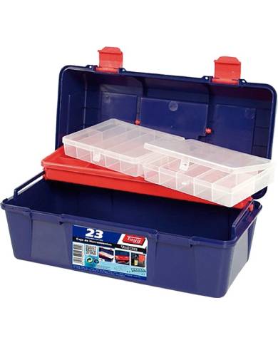 comprar Caja de herramientas con bandeja y estuche 356x184x163mm. Modelo 21-25. 123009-23 Tayg de TAYG - Cajas herramientas