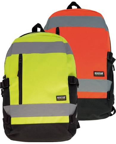 comprar Mochila alta visibilidad de 25 litros. Color naranja. Medida: 24x47x15cm. WFA401Workteam de WORKTEAM - Tela comprar Mochila alta visibilidad de 25 litros. Color naranja. Medida: 24x47x15cm. WFA401Workteam de WORKTEAM - Tela