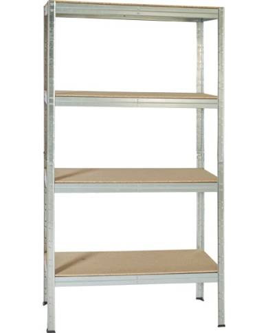 comprar Kit estantería galvanizada de 4 niveles.177x90x40cm 170Kg/nivel. de MARCA - Estanterías comprar Kit estantería galvanizada de 4 niveles.177x90x40cm 170Kg/nivel. de MARCA - Estanterías