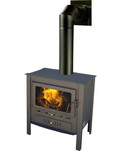 comprar Estufa de leña Madrid 706 - 18Kw 70x60.8x43.5cm. Theca de THECA - Estufas y calderas de leña