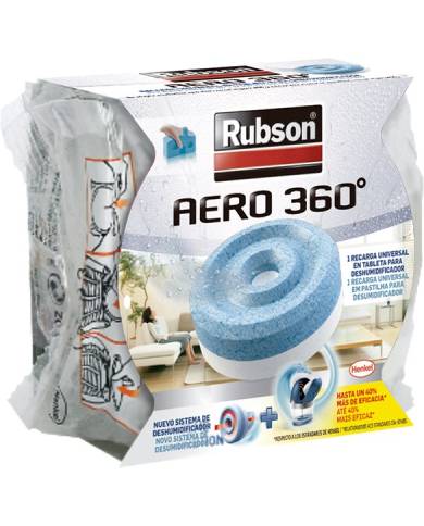 comprar Aero 360º Tab: Recarga neutra para deshumificador Aero 360º. 1898051 Rubson de RUBSON - Deshumidificadores