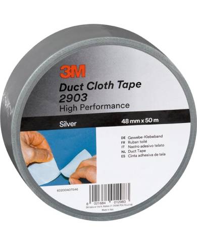 comprar Cinta americana 2903 48mm x 50m 0.28mm color plata. 3M de 3M - Cintas adhesivas comprar Cinta americana 2903 48mm x 50m 0.28mm color plata. 3M de 3M - Cintas adhesivas
