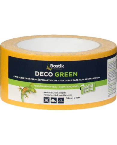 comprar Cinta doble cara para césped artificial DECO GREEN 5cm x 10m. 30817117 Bostik de BOSTIK - Cintas adhesivas comprar Cinta doble cara para césped artificial DECO GREEN 5cm x 10m. 30817117 Bostik de BOSTIK - Cintas adhesivas