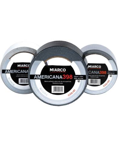 comprar Cinta americana 398 - 50mm x 10m. Miarco de MIARCO - Cintas adhesivas comprar Cinta americana 398 - 50mm x 10m. Miarco de MIARCO - Cintas adhesivas