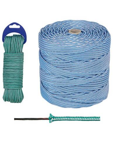 comprar Bobina Cuerda Bicolor 04Mm/200Ml Vd/Bl de ROMBULL RONETS - Inicio