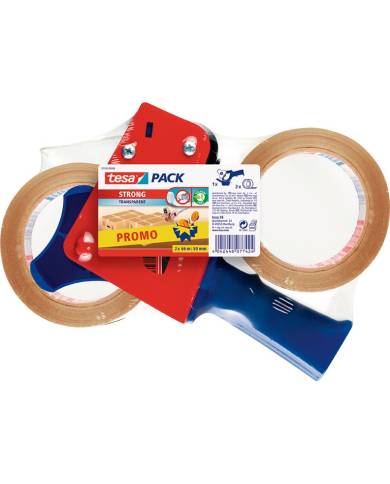 comprar Precintadora +2 Rollos transparentes de 50mm x 66m. 57195 tesa de TESA-TAPE - Cintas adhesivas comprar Precintadora +2 Rollos transparentes de 50mm x 66m. 57195 tesa de TESA-TAPE - Cintas adhesivas