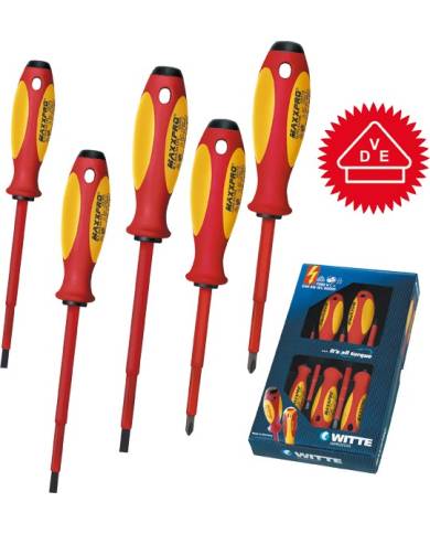 comprar Juego de destornilladores de varilla aislada Maxpro. 653741 Witte de WITTE - Conjuntos y sets comprar Juego de destornilladores de varilla aislada Maxpro. 653741 Witte de WITTE - Conjuntos y sets