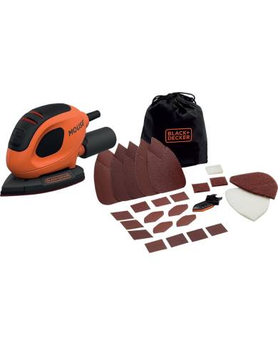 comprar Lijadora Mouse 55W + Bolsa + Accesorios. BEW230BC-QS Black&Decker de BLACK & DECKER - Lijadoras comprar Lijadora Mouse 55W + Bolsa + Accesorios. BEW230BC-QS Black&Decker de BLACK & DECKER - Lijadoras