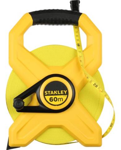comprar Cinta Métrica fibra de vidrio abierta 60m. 234795 Stanley de STANLEY - Metros, flexometros y cintas