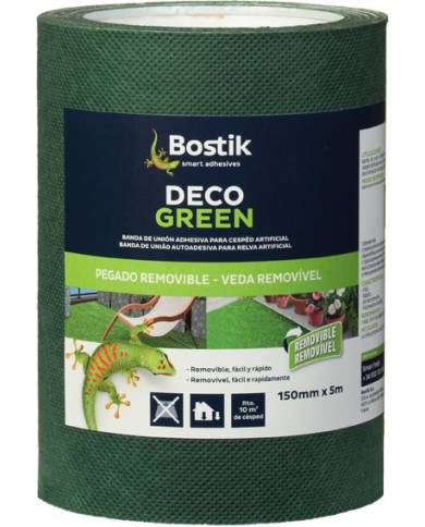 comprar Banda unión adhesiva removible Deco Green 15cm x 5m. 30817116 Bostik de BOSTIK - Cintas adhesivas comprar Banda unión adhesiva removible Deco Green 15cm x 5m. 30817116 Bostik de BOSTIK - Cintas adhesivas