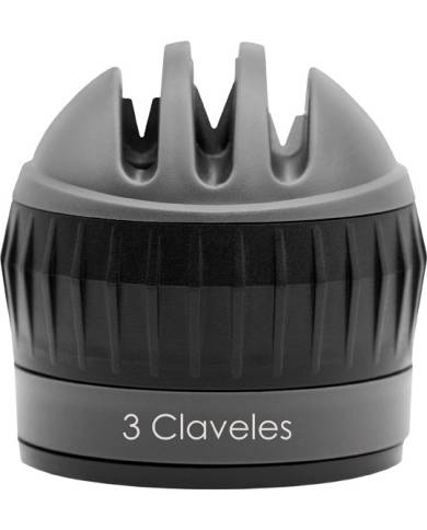 comprar Afilador cuchillos 3 pasos con ventosa de seguridad. 09427 3 Claveles de 3 CLAVELES - Utensilios Cocina