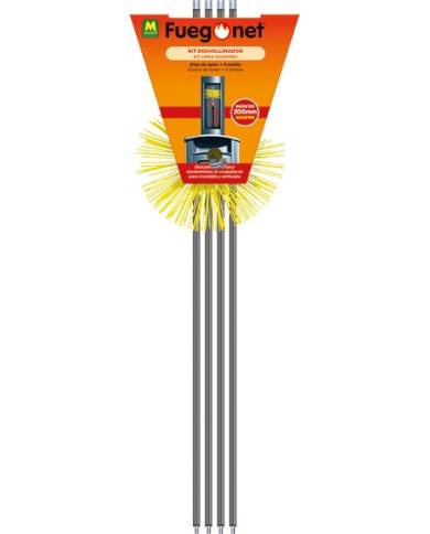 comprar Kit deshollinador de nylon Ø200mm. 231545 Fuegonet de FUEGO NET - Paelleros