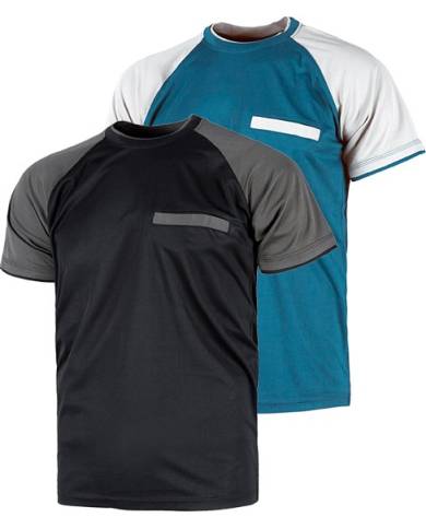 comprar Camiseta manga corta con triple costura y bolsillo. WF1016 Workteam de WORKTEAM - Polos y camisetas