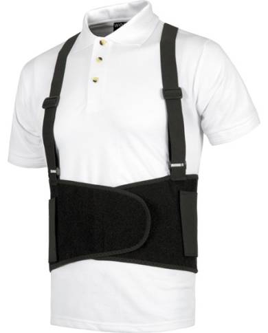 comprar Faja protección lumbar con tirantes regulables. WFA302 Workteam de WORKTEAM - Protecciones