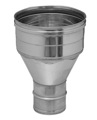 comprar Reducción Inox 316L simple pared. Ø200 - Ø175. Dinak de DINAK - Tubos humos simple pared