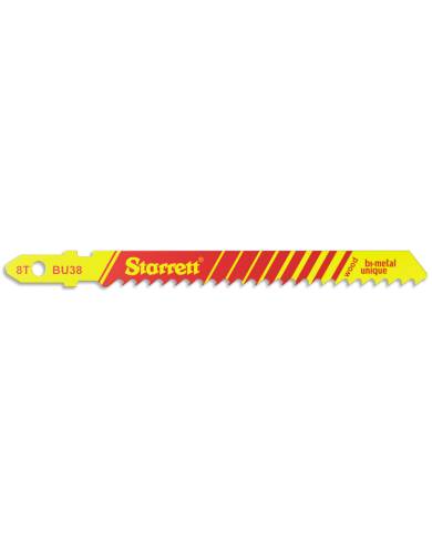 comprar Hoja sierra calar 75mm para madera (Blíster 5uds). BU38 Starret de STARRETT - Accesorios y recambios