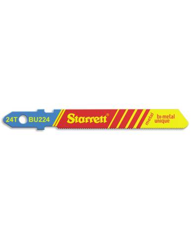 comprar Hoja sierra calar 50mm metal (Blíster 5uds). BU224 Starret de STARRETT - Accesorios y recambios