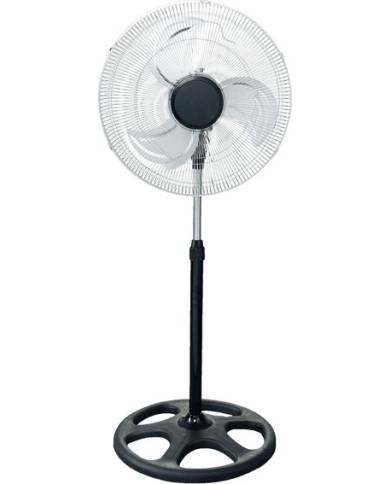 comprar Ventilador metálico de pie Ø45cm 122cm - 70W - 3 velocidades y dos posiciones. Marca de MARCA - Ventiladores