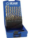 Juego de 19 brocas HSS 25271 Izar