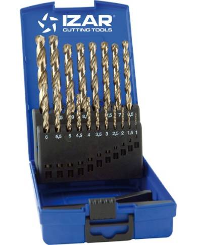 comprar Juego de 19 brocas HSSE 5% Co 25274 Izar de IZAR - Brocas Y Coronas